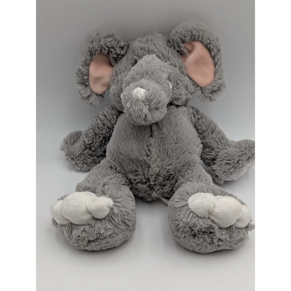 Walmart Gray Elephant Plush Big Feet 12‎ Inch Stuffed Animal Toy